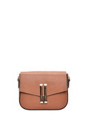 Anna Luchini Borsa messenger CARINA in vera pelle-Cognac