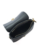 Anna Luchini Borsa messenger CARINA pelle naturale-Nero