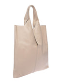 Anna Luchini Borsa Hobo ANASTASIA in pelle naturale-Beige