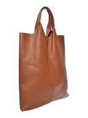 Anna Luchini Borsa a spalla ANASTASIA pelle naturale-Cognac