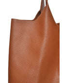 Anna Luchini Borsa a spalla ANASTASIA pelle naturale-Cognac