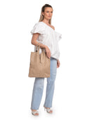 Anna Luchini Borsa Hobo ANASTASIA in vera pelle-Talpa