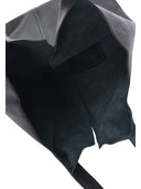 Anna Luchini Borsa Hobo ANASTASIA in vera pelle-Nero