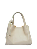 Anna Luchini borsa a mano ASTRID pelle naturale-Beige