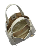 Anna Luchini borsa a mano ASTRID pelle naturale-Beige