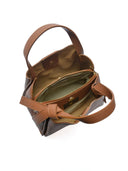 Anna Luchini borsa a mano ASTRID in vera pelle - Cognac