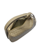 Anna Luchini Borsa Hobo TAISIA pelle naturale-Tortora