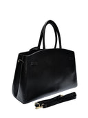 Anna Luchini borsa a mano DACIANA pelle naturale-Nero