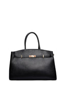 Anna Luchini borsa a mano DACIANA pelle naturale-Nero