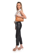 Anna Luchini Borsa a tracolla AMIRA in pelle naturale-Cognac