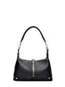 Anna Luchini Borsa a tracolla AMIRA in pelle naturale-Nero