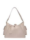 Anna Luchini Borsa a tracolla SELINA in vera pelle-Beige