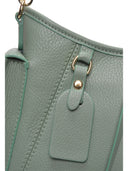 Anna Luchini Borsa a tracolla SELINA in vera pelle-Verde menta