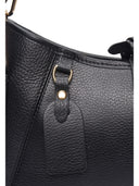 Anna Luchini Borsa a tracolla SELINA in vera pelle-Nero