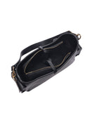Anna Luchini Borsa a tracolla SELINA in vera pelle-Nero