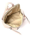 Anna Luchini Rucsac ANTONIA piele naturala Roz pudra