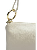 Anna Luchini Borsa a tracolla CORAL in vera pelle-Beige