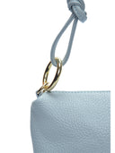 Anna Luchini Borsa a tracolla CORAL pelle naturale-Azzurro