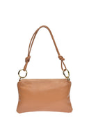 Anna Luchini Borsa a tracolla CORAL pelle naturale-cognac