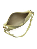 Anna Luchini Borsa a tracolla CORAL in vera pelle-Giallo