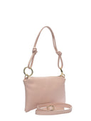 Anna Luchini Borsa a tracolla CORAL in vera pelle-Rosa