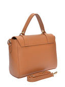 Anna Luchini borsa a mano KIARA pelle naturale-Cognac