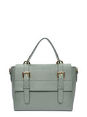 Anna Luchini borsa a mano KIARA vera pelle-Verde menta