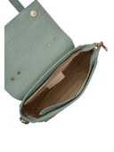Anna Luchini borsa a mano KIARA vera pelle-Verde menta