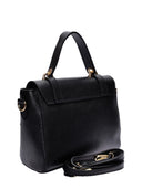 Anna Luchini borsa a mano KIARA vera pelle-Nero