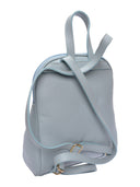 Anna Luchini Zaino ANGELICA vera pelle-Azzurro