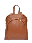 Anna Luchini Zaino ANGELICA in vera pelle-Cognac