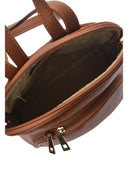Anna Luchini Zaino ANGELICA in vera pelle-Cognac