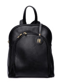 Anna Luchini Zaino ANGELICA in vera pelle-Nero