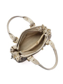 Anna Luchini Borsa a tracolla DIA in vera pelle - Beige