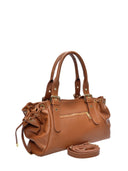 Anna Luchini Borsa a tracolla DIA in vera pelle-Cognac