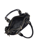 Anna Luchini Borsa a tracolla DIA in vera pelle - Nero