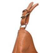 Anna Luchini Borsa a tracolla LUNA in vera pelle - Cognac