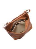 Anna Luchini Borsa a tracolla LUNA in vera pelle - Cognac