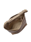 Anna Luchini Borsa a tracolla LUNA in vera pelle-Taupe