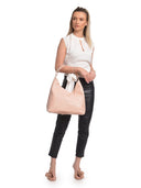 Anna Luchini Borsa a tracolla LUNA in pelle naturale - Rosa