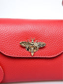 Anna Luchini Borsa a mano Roberta in pelle naturale Rossa