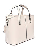 Anna Luchini Borsa a mano teresa pelle naturale Beige