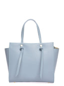 Anna Luchini Borsa a mano CELINE pelle naturale Azzurro