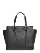 Anna Luchini Borsa a mano CELINE pelle naturale nera