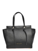 Anna Luchini Borsa a mano CELINE pelle naturale nera
