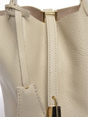 Anna Luchini Borsa a mano Patrizia pelle naturale Beige