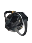 Anna Luchini Borsa a mano Patrizia pelle naturale nero