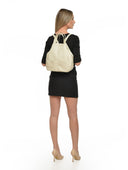 Anna Luchini Rucsac CAMILLA piele naturala Bej
