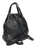 Anna Luchini Rucsac CAMILLA piele naturala negru