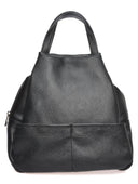 Anna Luchini Rucsac CAMILLA piele naturala negru